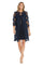 Mother of the Bride Dresses Short Floral Jacket Mother of the Bride Dress Navy