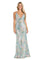Prom Dresses Sequin Long Formal Evening Prom Dress Seaglass