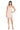 Cocktail Dresses Fitted Short Lace Mini Cocktail Dress Ivory/Nude