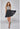 Cocktail Dresses Homecoming Floral Beaded Short Cocktail Dress Black Nude