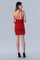 Cocktail Dresses Homecoming Short Fitted Cocktail Dress Red
