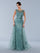 Stella Couture 23359 Long Formal Overskirt Prom Dress