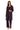Pant Suit Long Formal Metallic Lace Pant Suit Plum