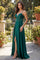 Long Formal Evening Party A Line Dress