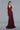 Sleeveless Long Prom Gown Wine
