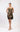 Cocktail Dresses Fitted Short Metallic Cocktail Mini Dress Bronze