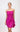 Cocktail Dresses Fitted Short Metallic Cocktail Mini Dress Fuchsia