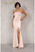 Formal Dresses Long Formal Prom Beaded Fitted Dress Blush