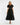 Formal Dresses Long Formal Flutter Sleeve Dress Black