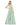 Formal Dresses A Line Long Formal Floral Applique Evening Dress Sage