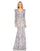 Formal Dresses Long Sleeve Formal Beaded Gown Lilac