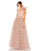 Prom Dresses One Shoulder Long Formal Prom Gown Dusty Rose