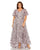 Formal Dresses Long A Line V Neck Formal Plus Size Dress Vintage Lilac