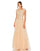 Formal Dresses Long Formal A Line Evening Dress Peach