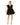 Cocktail Dresses Short Cocktail Ruffle Tiered Mini Dress Black