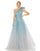Prom Dresses Long One Shoulder Prom Ball Gown Blue