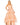 Prom Dresses High Low Strapless Prom Ball Gown Peach