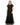 Plus Size Dresses Long Plus Size Short Sleeve Formal Dress Black