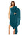 Formal Dresses One Shoulder Cape Sleeve High Low Dress Ocean