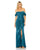 Formal Dresses Long Formal Ruffle Prom Dress Ocean