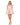 Cocktail Dresses Puff Sleeve Beaded Top Full Skirt Short Dress Blush