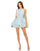 Cocktail Dresses Short Homecoming Mini Cocktail Dress Powder Blue