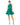 Cocktail Dresses Short Halter Cocktail Mini Bow Dress Emerald