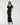 Formal Dresses Tea Length Formal Ruffle Dress Navy