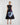 Cocktail Dresses A Line Floral Print Cocktail Midi Dress Black Multi