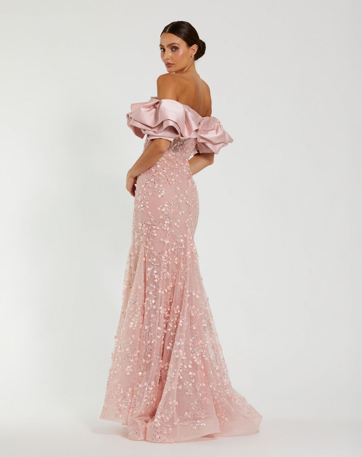Prom Prom Long Formal Beaded Applique Mermaid  Dress Dresses