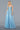 Long Spaghetti Straps Evening Gown Sky Blue