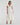 Formal Dresses Fitted Evening Formal Midi Dress  Ivory
