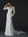 Wedding Dresses Fitted Long Wedding Simple Dress Off White