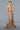 Long Sparkling Evening Gown Gold Front
