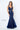 Formal Dresses Long Beaded Lace Metallic Evening Formal Dress Navy Blue