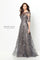 Mother of the Bride Dresses Long Lace A Line Mother of the Bride Dress Charcoal