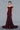 Long Sparkling Evening Gown Prom Dress Burgundy