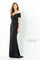 Formal Dresses Long Beaded V Neck Formal Dress Black