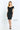 Cocktail Dresses Short V Neck A Line Cocktail Dress Black