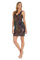 Cocktail Dresses Short Cocktail Sequin Fitted Dress Navy