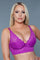 Formal Dresses V Neck Bralette Magenta