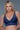 Formal Dresses V Neck Bralette Navy Blue