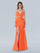 Prom Dresses Prom Long Corset Lace Applique Formal Dress Orange