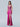 Prom Dresses Fitted Slit Long Formal Floral Prom Dress Fuchsia