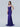 Prom Dresses Long Fitted Formal Floral Applique Prom Dress Purple