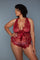 Lingerie 2249P Nancy Teddy Rust