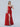 Prom Dresses Prom Long Fitted Ruched Formal Beaded Applique Dress Red