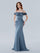 Formal Dresses Formal Long Beaded Evening Dress  Pewter