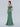 Mother of the Bride Dresses Beaded Long Floral Peplum Evening Formal Dress Sage