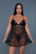 Lingerie Daisy 2 Piece Black